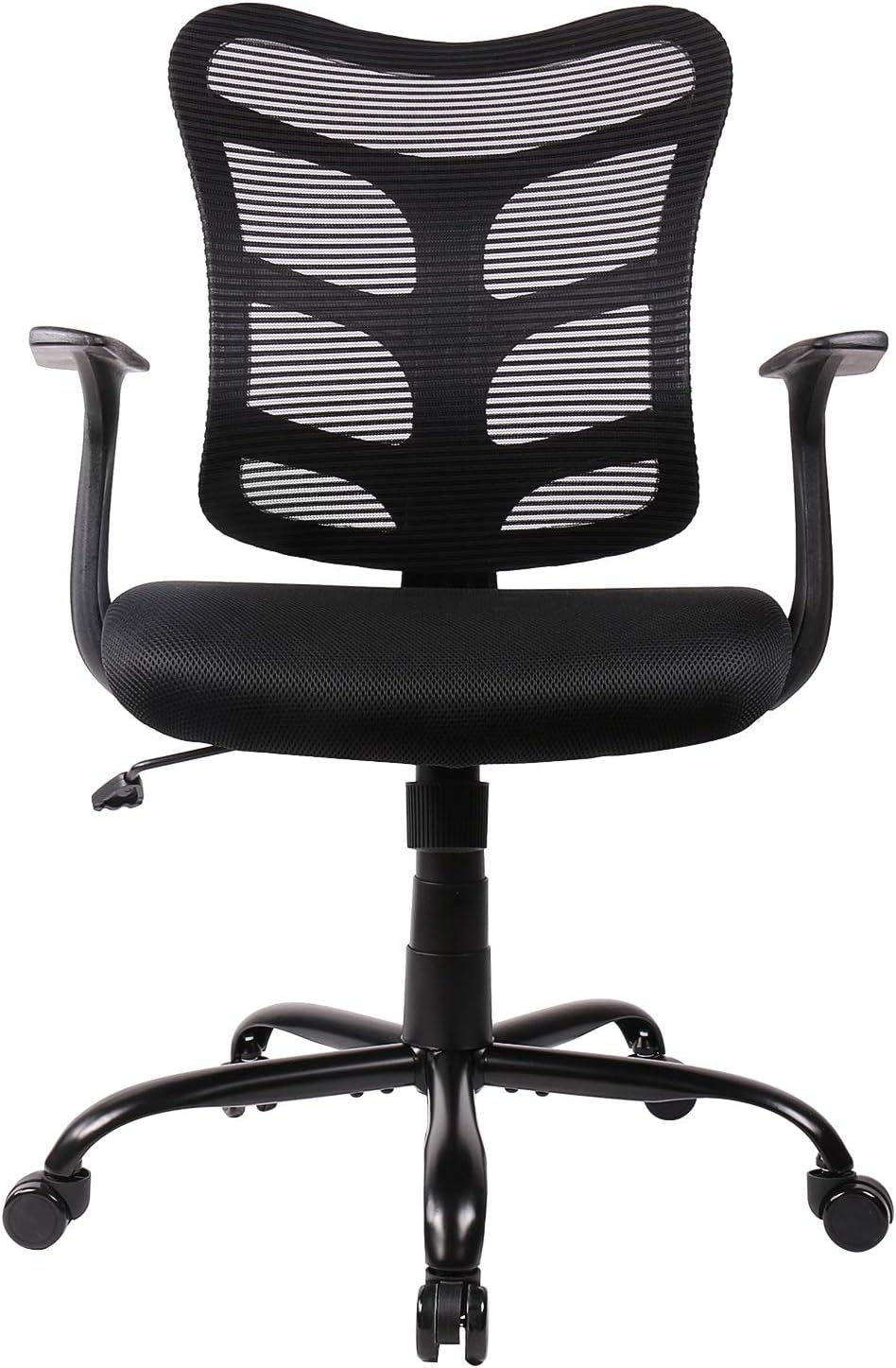 Smugdesk Ergonomic Office Chair Mesh Chair Computer Desk Chair Swivel Task Chair, Black