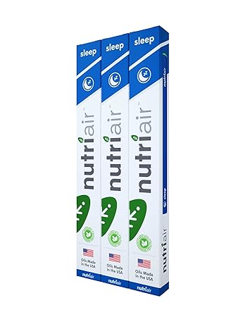 Nutriair Sleep Inhaler - Nutritional Aromatherapy Supplement – Fall Asleep Quickly, Wake Refreshed – All