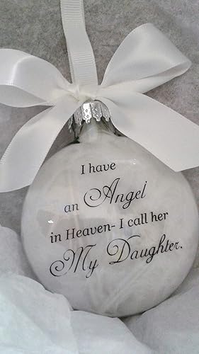 i have an angel in heaven i call him dad ornament