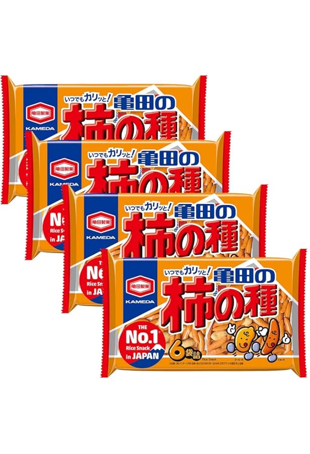 Amazon.com: Normal and Wasabi Flavor Set of Kameda Kakinotane Rice