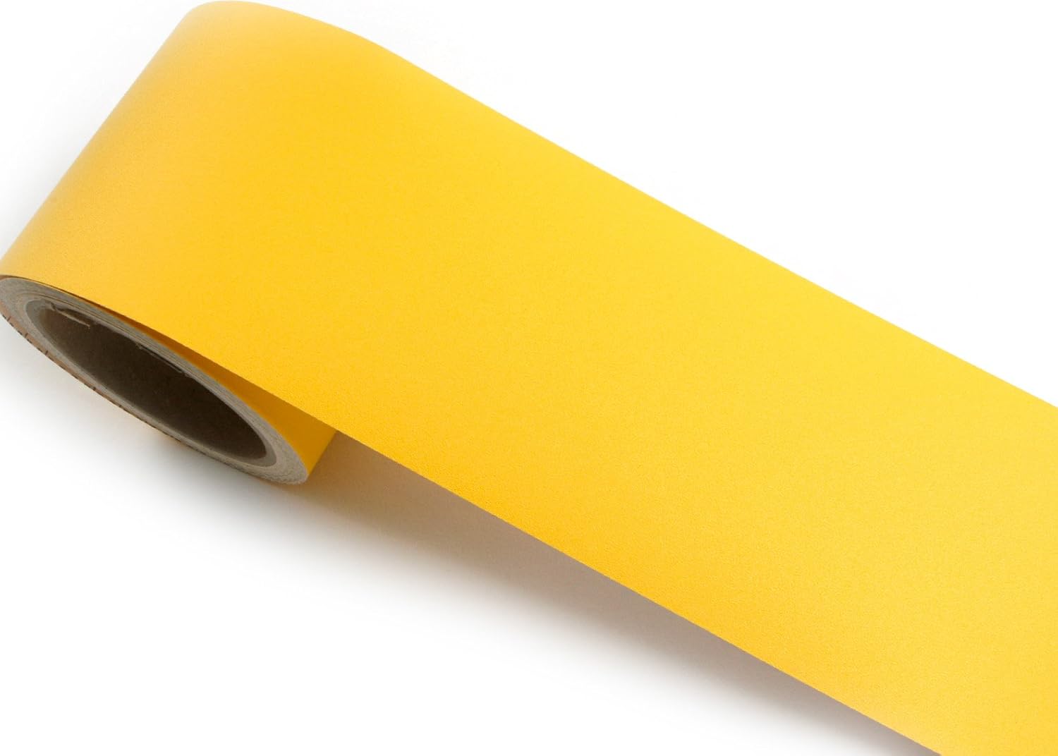 Peel & Stick Border Sticker Solid Yellow Color Contact Paper Self