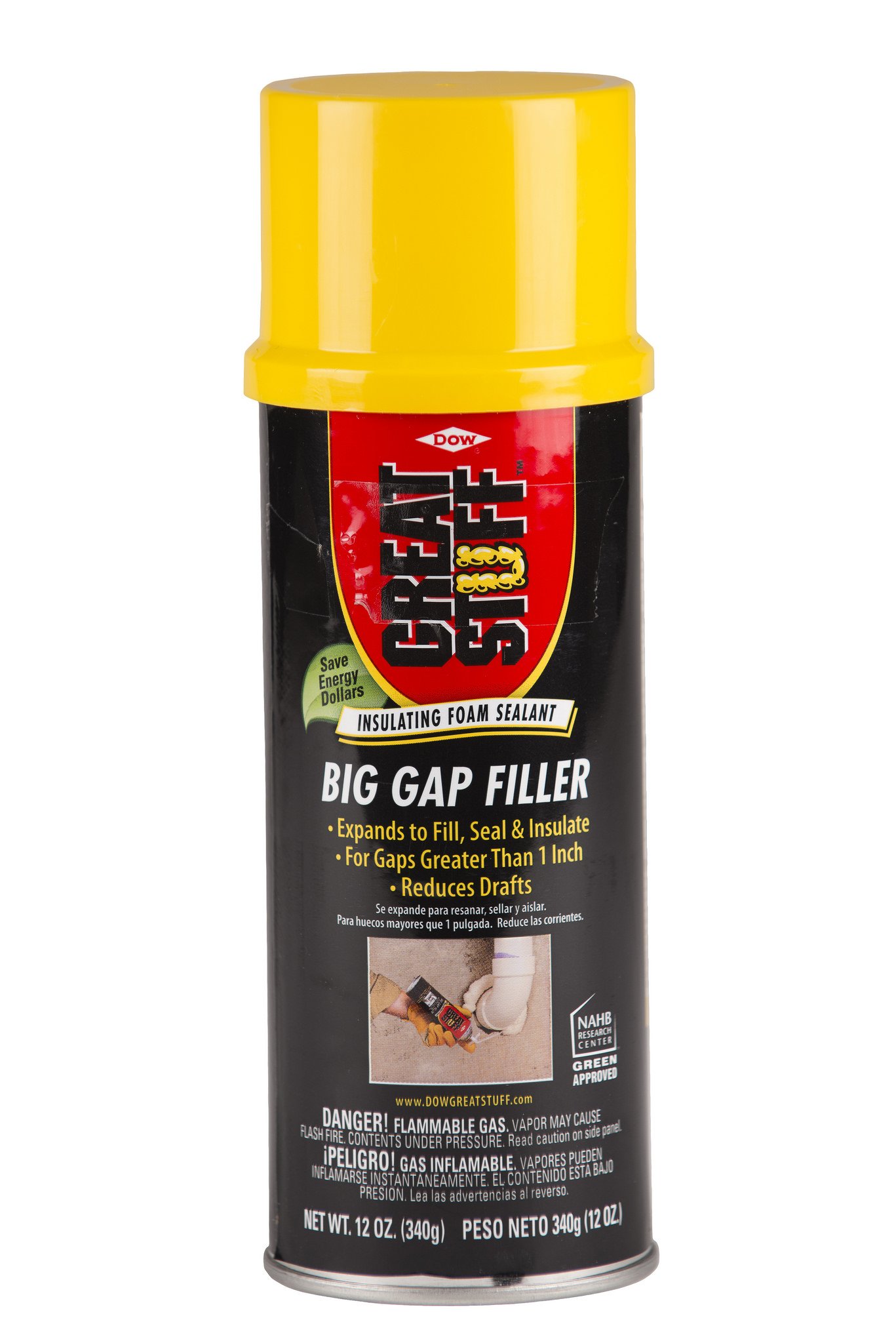 Great Stuff 282047 Big Gap Filler, 12 oz. (Pack of 8) eBay