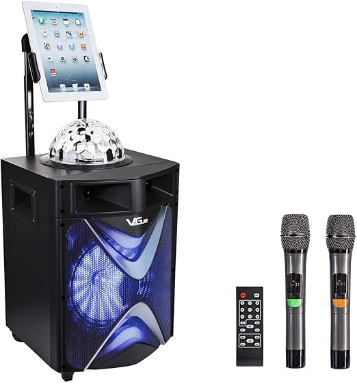 VeGue Wireless PA Speaker System for Kids and Adults with 10