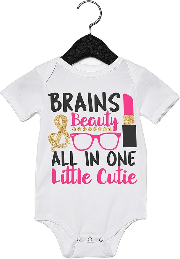 baby girl graphic onesies