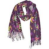 HOAIRONY Women's Scarf Shawl,Unisex Fashion Scarves Winter Warm Large Scarf with tassel