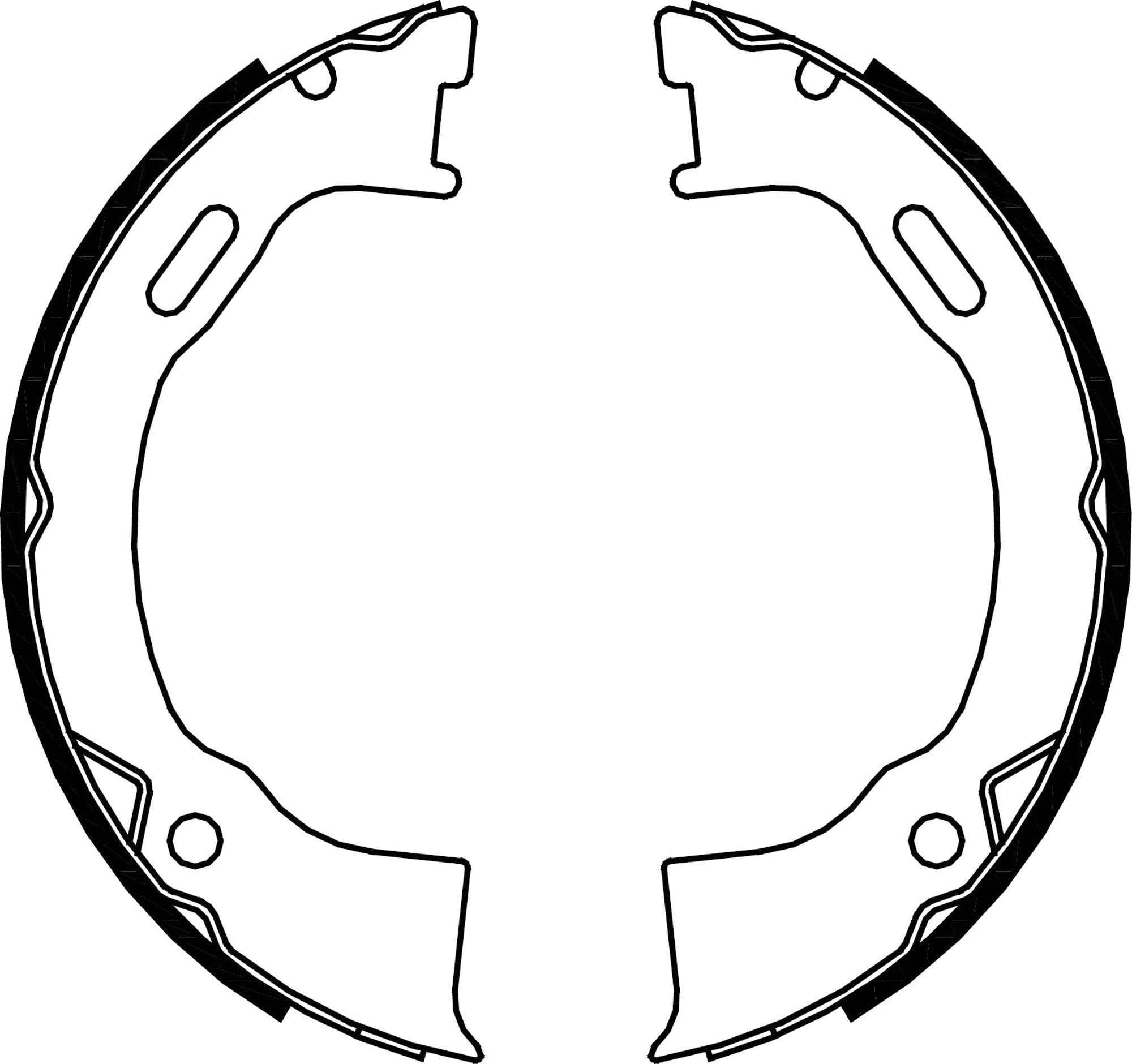 metelligroup 53-0146 - Made in Italy - Brake Shoes