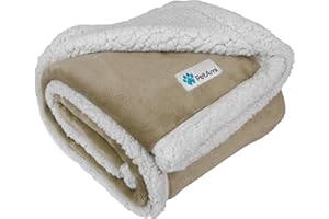 PetAmi Dog Blanket for Bed, XL Pet Blanket Large Dogs, Fleece Furniture Couch Cover Protector Sofa Car Crate Kennel, Soft She