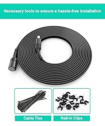 Itramax 30ft 12V DC Extension Cable (2-Pack),DC