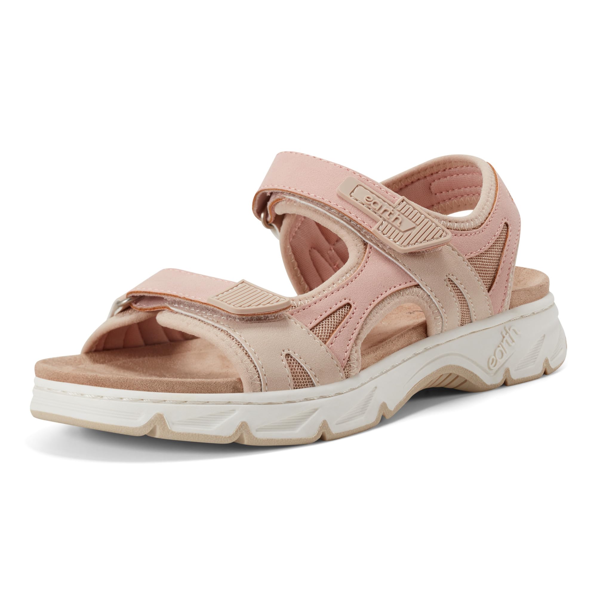 Earth® Venny Casual Slingback Flat Sandals, Light Natural 110, 6 W