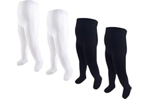 Touched by Nature Baby and Toddler Girl Organic Cotton Tights