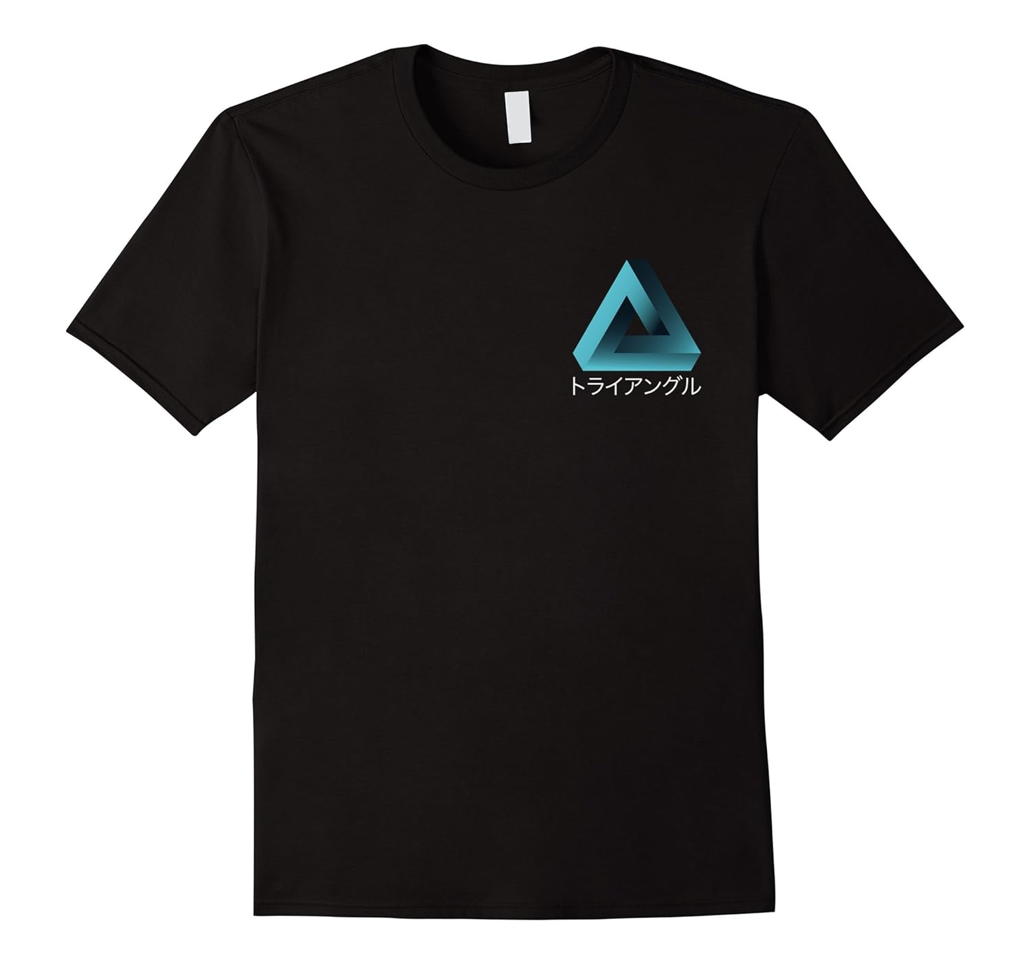 Japanese Aesthetic Streetwear Triangle T-Shirt-ANZ