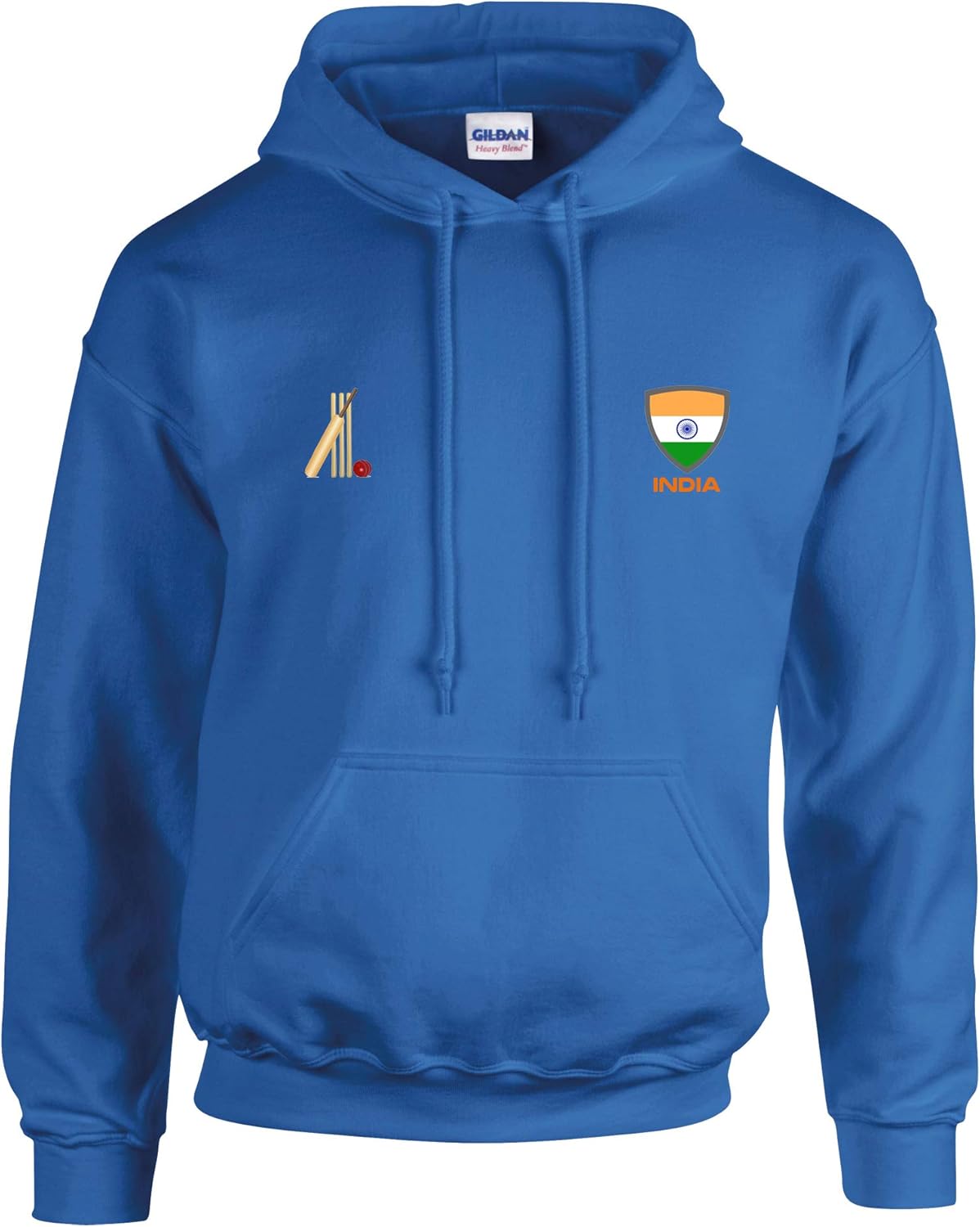 India International Cricket Mens Hoodie Unisex Hoody Amazon.co.uk