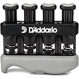 D’Addario Varigrip Hand Exerciser–Improve Dexterity and Strength in Fingers, Hands, Forearms- Adjust Tension Per Finger– Simulated Strings Help Develop Calluses- Comfortable Conditioning