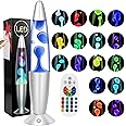 Besight Liquid Motion Lamp with Remote, 17 Color Changing Night Light, 13.5 Inch RGB LED Table Lamp for Kids & Adults, Home Decor, Christmas, Party