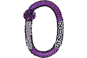 TFTAFAN Graduation Leis Grad 2025 money lei Graduation Leis Graduation Necklace Braided Necklaces For High School College Graduation DIY Decors Party Supplies