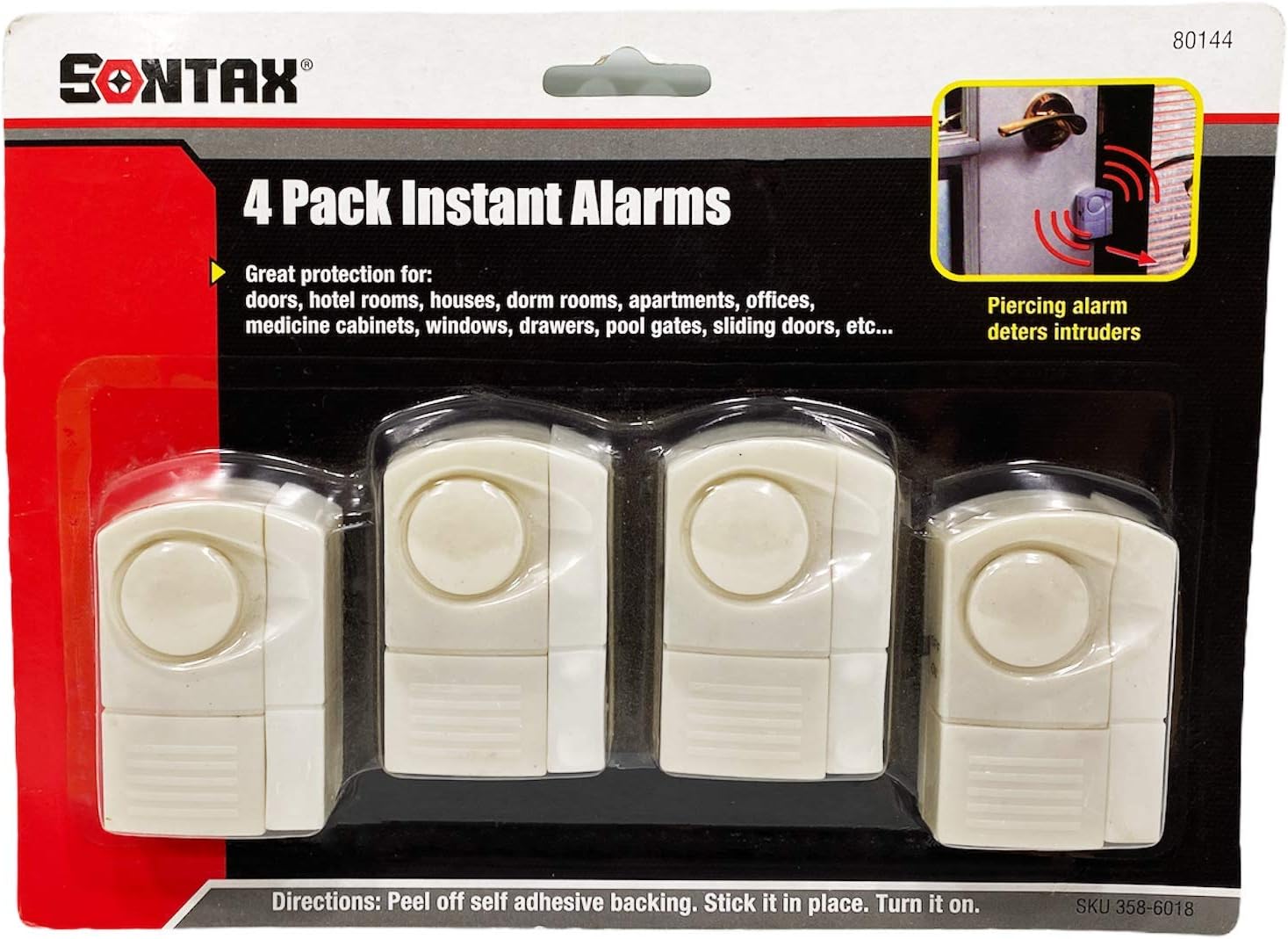 4 Pack Instant Alarms