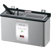 Server Products Conservewell Heated Utensil Holder Heated Dipper Well with Timer, Stainless Steel, 87750