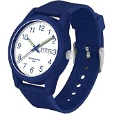 findtime Mens Watch Analog Easy Read Watches with Day Date Second Hand Simple Minimalist Sport Waterproof Casual Quartz Wrist Watches for Men Women