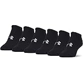 Under Armour womens Essential 2.0 No Show Socks, 6-pairs Discontinued