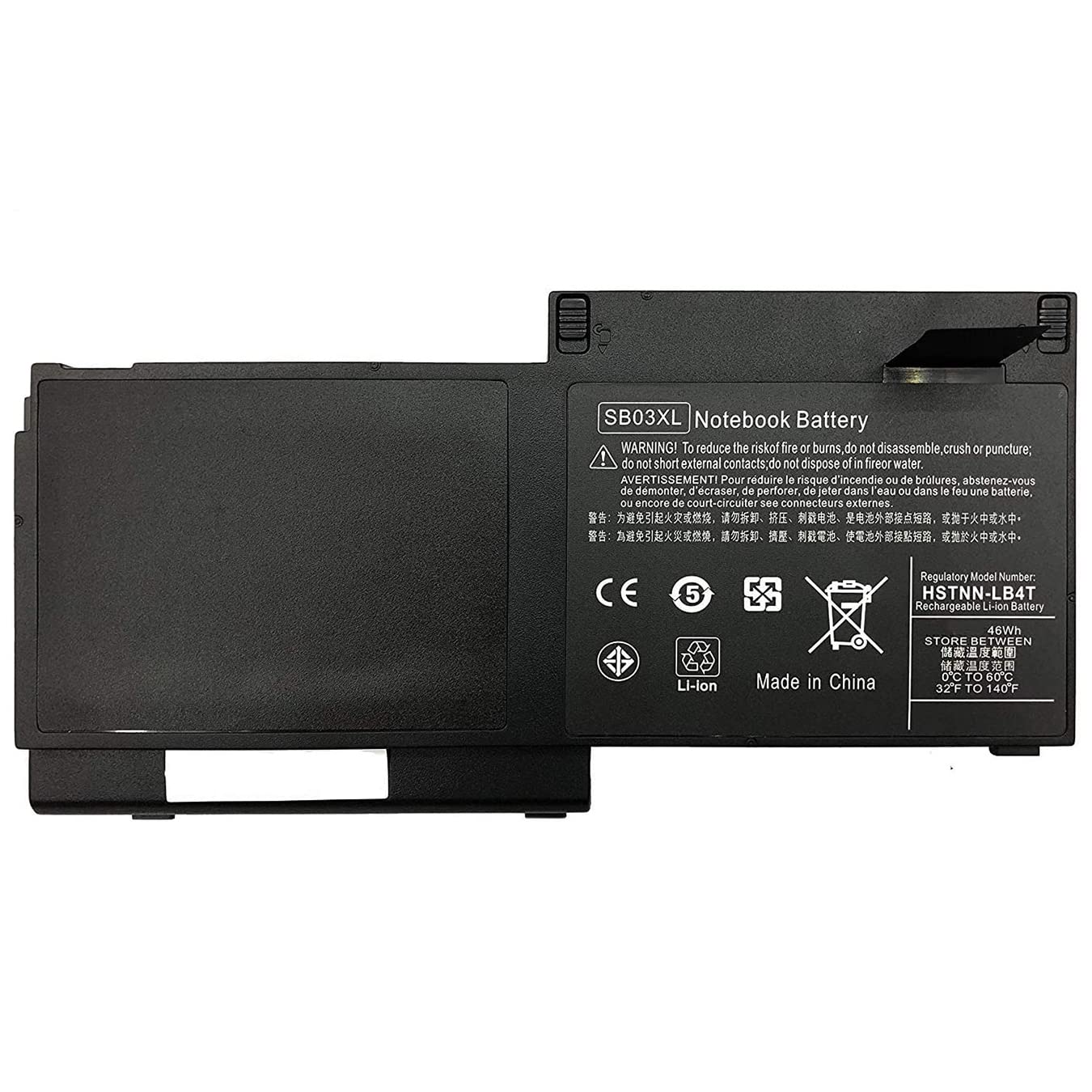 XITAIAN 11.1V 46Wh SB03XL Replacement Laptop Battery for HP EliteBook 820 G1 716726-1C1 716726-421 E7U25ET F6B38PA HSTNN-LB4T SB03046XL