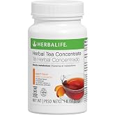 Peach Herbal Tea Concentrate by HERBALIFE: Gluten-Free, Kosher Certified, and No Artificial Flavors or Sweeteners - 1.8 Oz. (51g)
