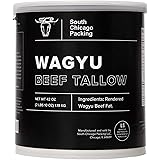 South Chicago Packing Wagyu Beef Tallow, 42 Ounces, Paleo-friendly, Keto-friendly, 100% Pure Wagyu