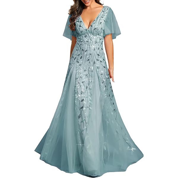 macys women evening dresses Macy Lace Up Slim Glitter Satin Formal Dress main image 1