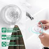 GlobaLink 4 Pack Clear Suction Hooks Heavy Duty 3KG Vacuum Cups view 3