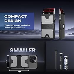RUNBOX Slim Card Holder Wallet for Men, Minimalist