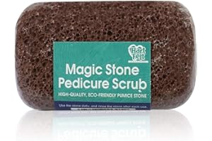 Hartfelt Magic Stone Foot Scrubbing Pedicure Stone for Exfoliating Heels, Toes, and Feet - Chemical Free