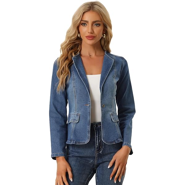 Chaqueta Vaquera Mujer Chaquetas De Mezclilla: Perfectas Para La