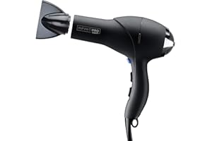 INFINITIPRO BY CONAIR Hair Dryer, 1875W Salon Performance AC Motor Hair Dryer, Conair Blow Dryer, Black