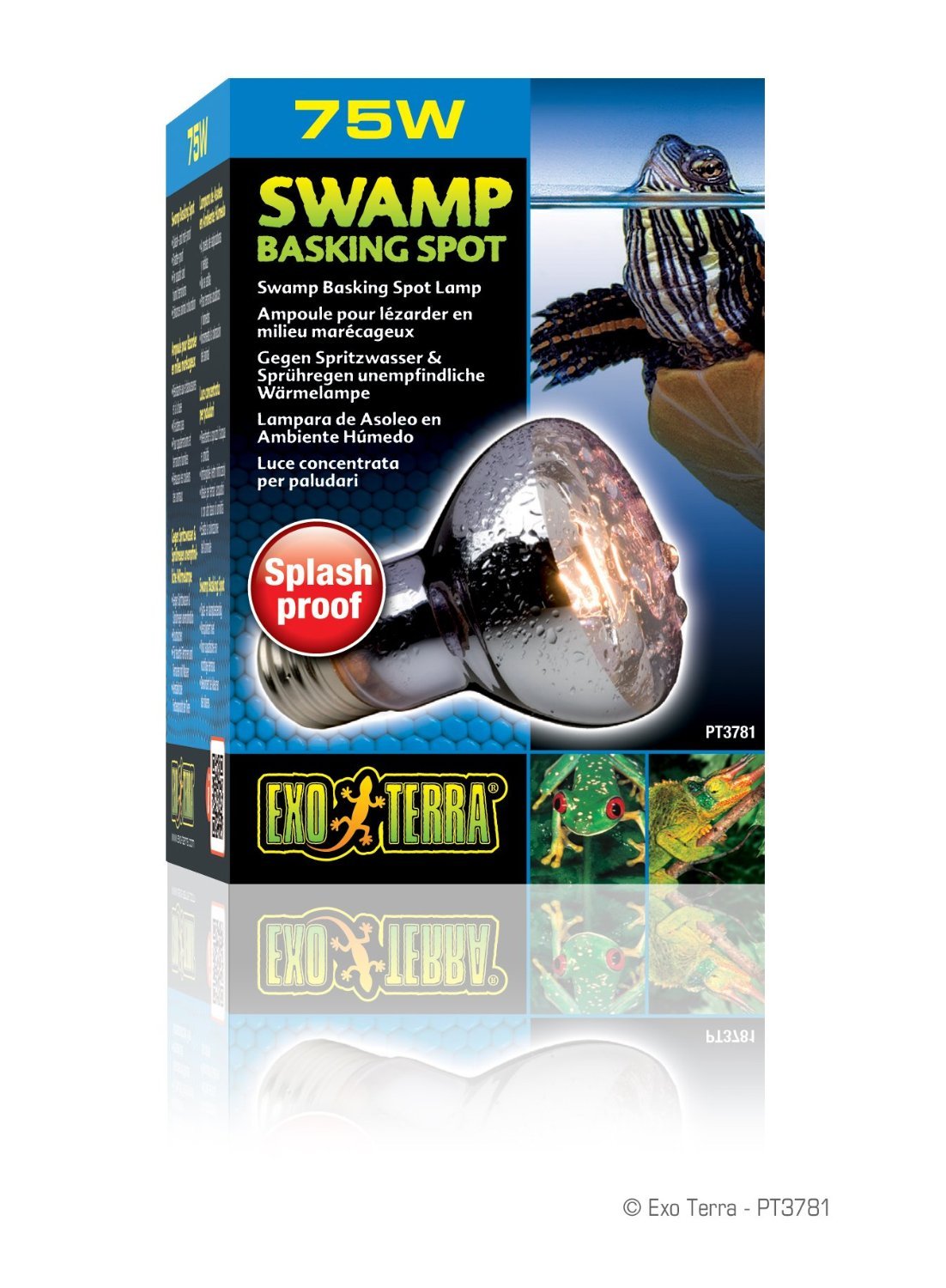 Exo Terra Swamp Basking Spot Bulb, 75 Watt