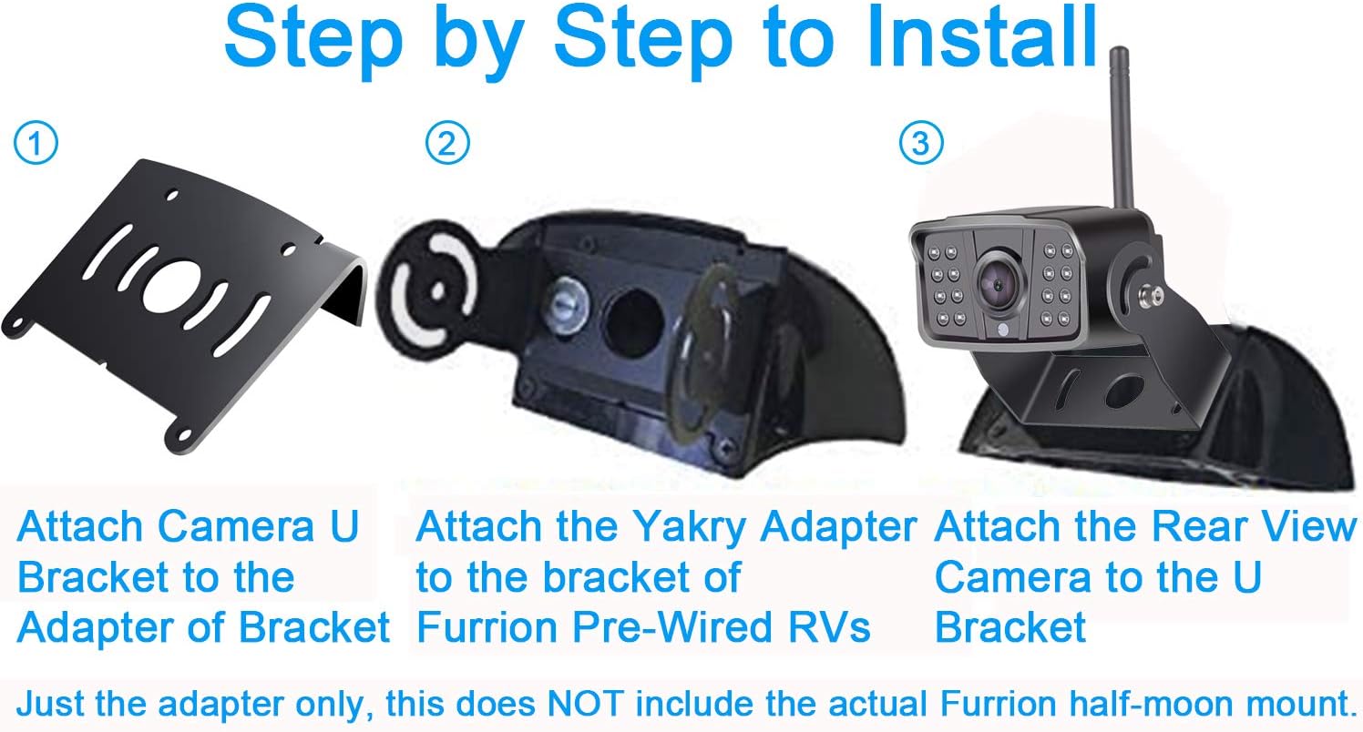 Compatible Adapter Power A With Adapter Bracket Camera Backup H26 Amtifo With Frcbrkt Bl A With Trailer Or Rv Pre Wired Furrion Vehicle Backup Cameras Enjoy Saving 30 50 Off Www Klevering Com