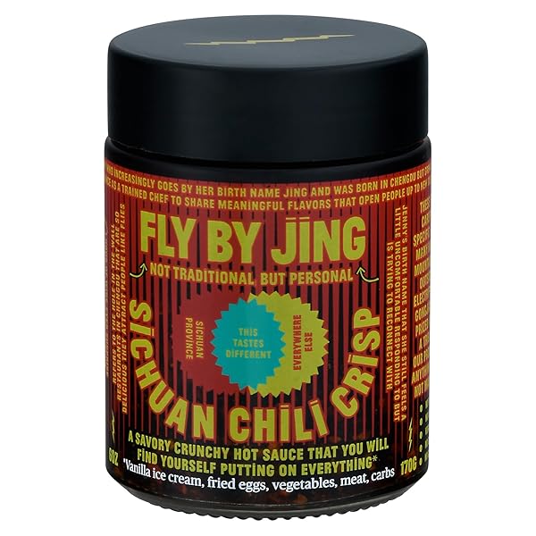FL​Y BY JIN​G CRISP SICHUAN CHILI 6 OZ (PACK OF 6)
