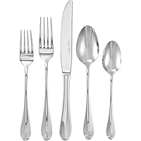 Zwilling J.A. Henckels HENCKELS Allegro 45 Piece 18/10 Polished Flatware Set - Rounded Handle Corrosion & Stain Resistant Sil