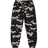 qanhuilu Quick Dry Boys Joggers Pants Lightweight Sweatpants with Zipper Pockets
