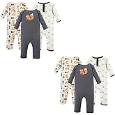 Hudson Baby unisex-child Cotton Coveralls