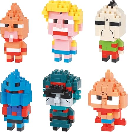 Amazon カワダ ナノブロック ミニナノ キン肉マン Nbmc 13s Box商品 1box 6個入り 全6種類 おもちゃ おもちゃ
