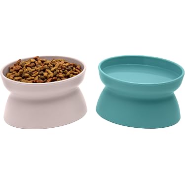 Amazon Best Sellers: Best Raised Cat Bowls