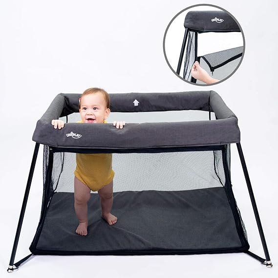 playpen with side zipper