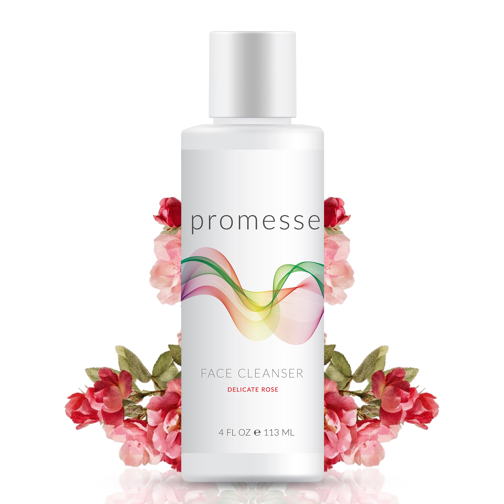 promesse Face Wash with AHA Salicylic Acid, Glycolic and Lactic Acid. Mild Acne Face Cleanser for Daily Use. The Best AHA Facial Cleanser for Acne Prone, Oily Skin