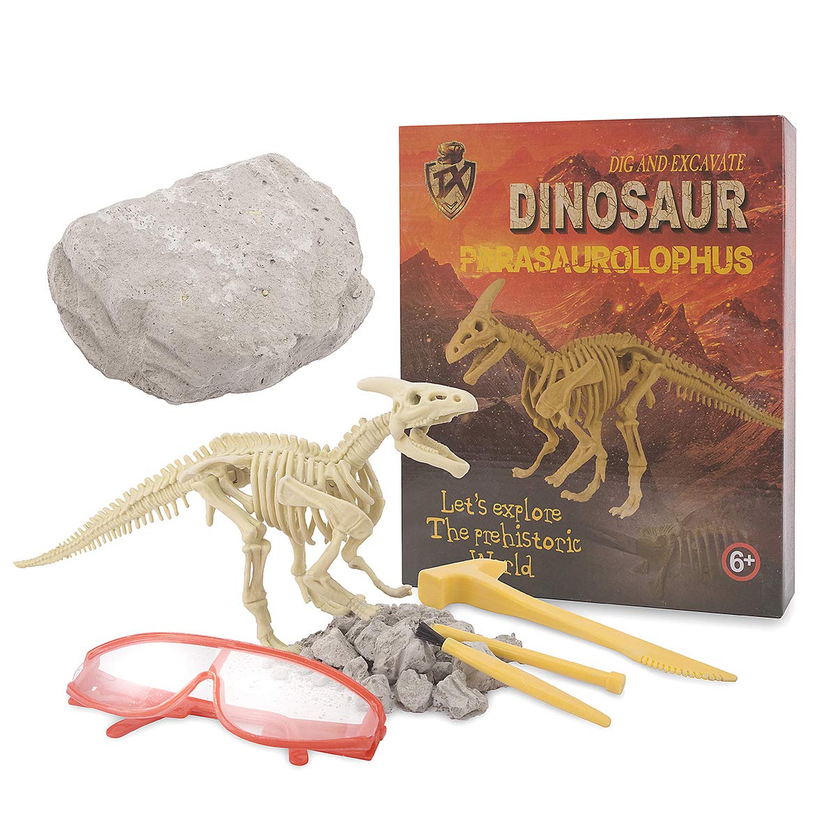 dinosaur excavation kit diy
