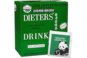 Uncle Lee's Tea Body Slim Dieter Tea, Caffeine Free Chinese Herbal Tea with Senna Leaves and Natural Lemon Flavor, Keep Your 