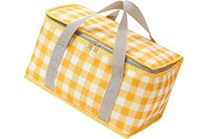 Insulated Camping Coolers Storage Bag Large Capacity Beach Soft for Camping, Beach, Fishing Picnics Basket