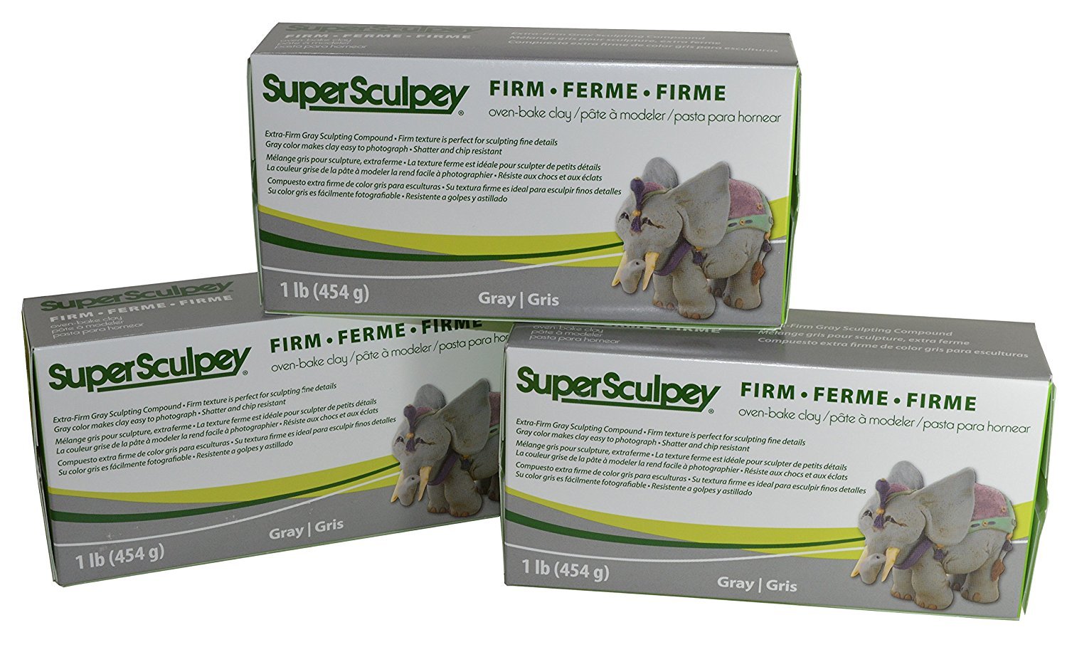 Super Sculpey Sculpting Compound Extra-Firm Gray