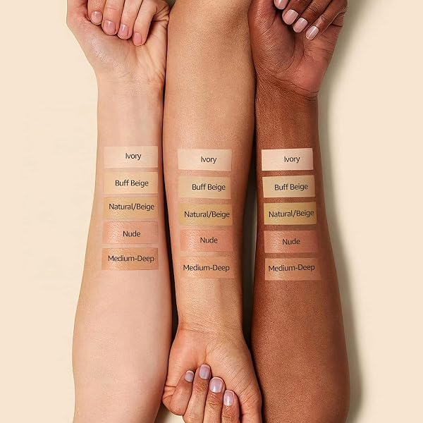 MUSHROOM HEAD AIR CUSHION CC CREAM – BB CREAM FOUNDATION MAKEUP MOISTURIZING CONCEALER LONG-LASTING, CUSHION FOUNDATION FULL COVERAGE SELF ADJUSTING FOR MATURE SKIN & ALL SKIN TYPES (MEDIUM DEEP)