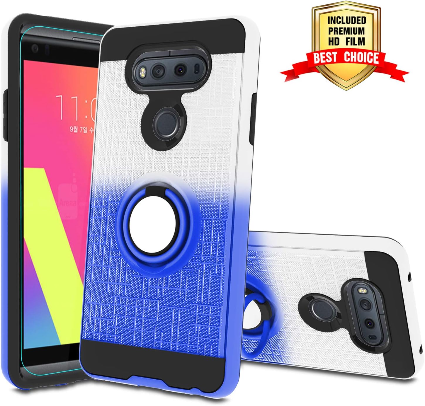 Best lg v20 case blue thin