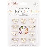 Chibitronics LED Circuit Stickers Sampler - Megapack, 30 LED Circuit Stickers, Red Yellow Blue Pink Orange Green White
