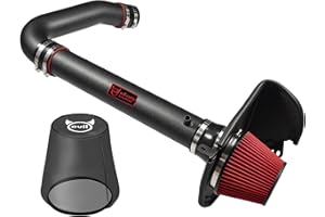 EVIL ENERGY Cold Air Intake Compatible for 2011-2023 Chrysler 300/300C, for 2011-2023 Doge Challenger/Charger 3.6L, Increases Horsepower, Towing Power, Includes Heat Shield & Pre-Filter, Black